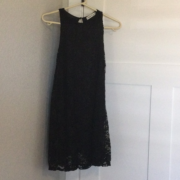 Black lace mini dress Size S - Picture 1 of 4